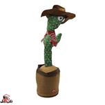 اسباب بازی ناب سل مدل کاکتوس سخنگو موزیکال رقصنده شارژی چراغدار طرح کلاه دار