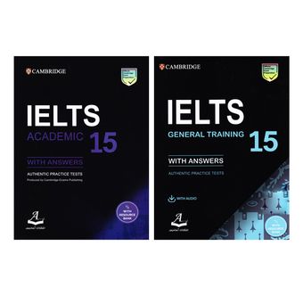 کتاب Cambridge IELTS 15 اثر جمعی از نویسندگان انتشارات آرماندیس دو جلدی