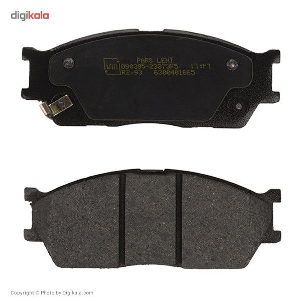 لنت ترمز جلو لنت پارس مدل 23873 مناسب برای تیبا