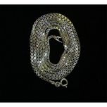 زنجیر نقره مردانه مدل ونیزی کد 6.64