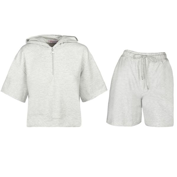 ست تی شرت و شلوارک زنانه مدل SB-SS-2162*908