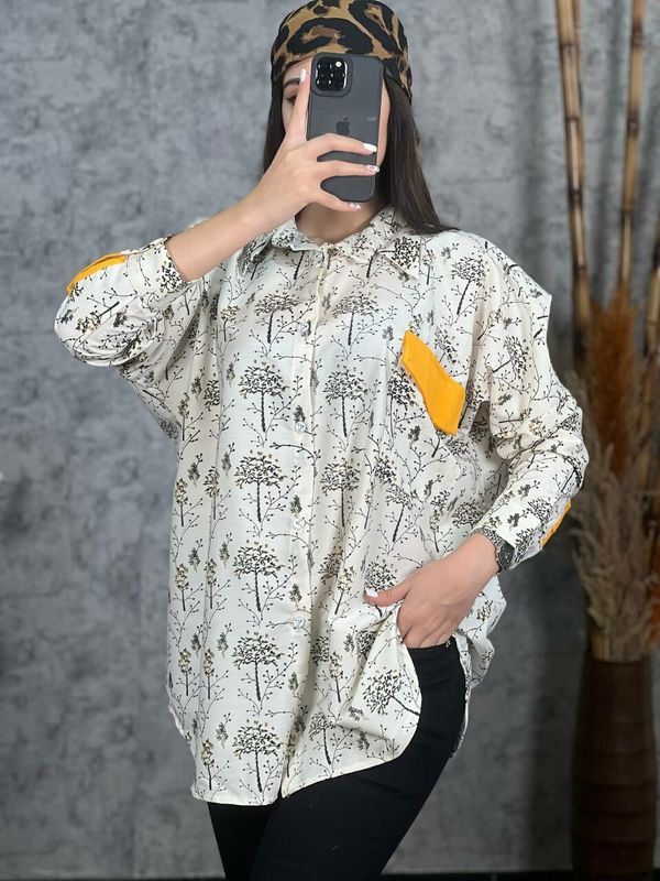 تونیک لینن تک جیب کد 1013