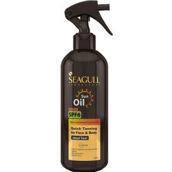 اسپری روغن آفتاب برنزه کننده سی گل SPF6 حجم 250 میلی لیتر