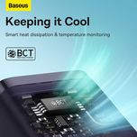 شارژر دیواری 30 وات بیسوس مدل GAN5 ( mini ) 1C CCGN070 با گارانتی شرکتی