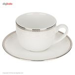 سرویس غذاخوری 102 پارچه چینی زرین ایران سری ایتالیا اف مدل Riva درجه یک