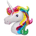 بادکنک فویلی مدل یونیکورن اسب تک شاخ