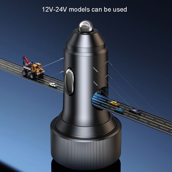 شارژر فندکی 60 وات یسیدو مدل Y50 با گارنتی شرکتی