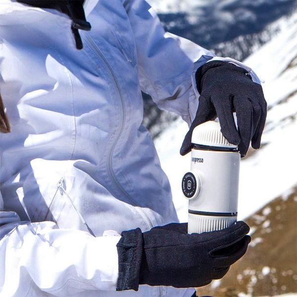 اسپرسوساز سفری واکاکو مدل Nanopresso Elements Chill به همراه کیف حمل