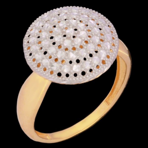 نیم ست طلا 18 عیار زنانه طلای مستجابی مدل آوا تراش کد 09