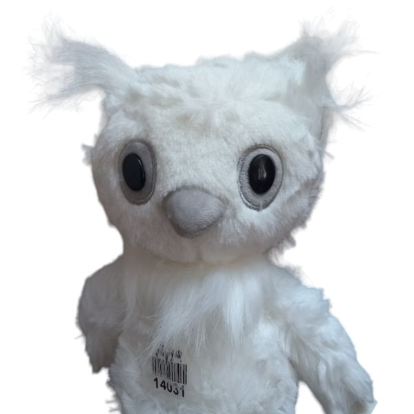 عروسک مدل جغد برفی ارتفاع 25 سانتی متر