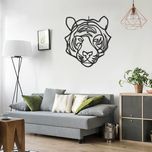 استیکر چوبی طرح ببر