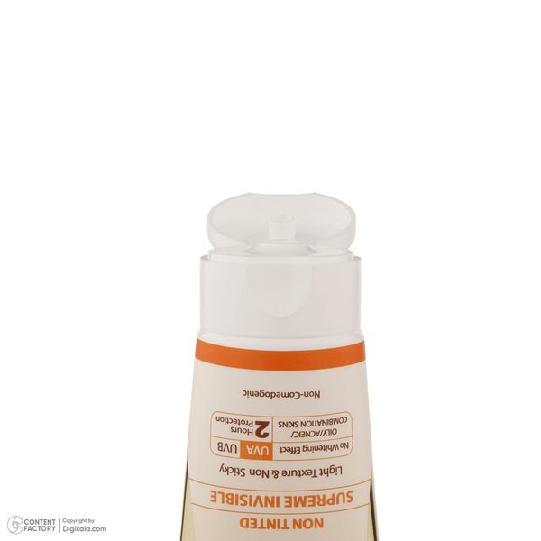 کرم ضدآفتاب بیرنگ سانسیف SPF50 مدل ACNE-FLUID مناسب پوست مختلط، حجم 50 میلیلیتر