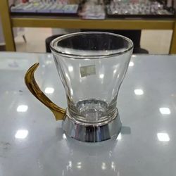 فنجان رزلند قایقی نقره طلا