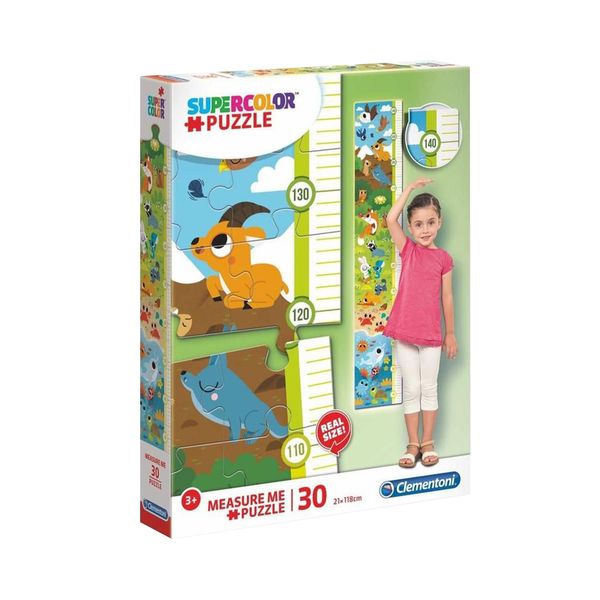 پازل 30 تکه کلمنتونی مدل Measure Me حیوانات و زیستگاه آن ها