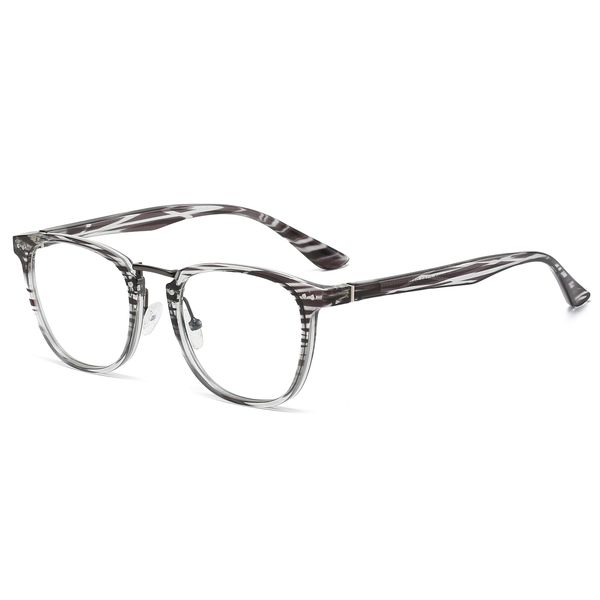 فریم عینک طبی ویفرر مدل TRZC807 C383-p81 Semi Transparent Zebra