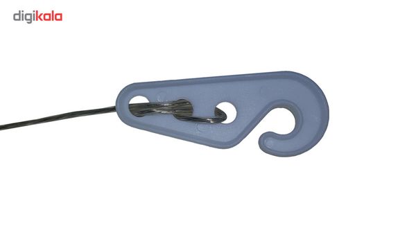 بند رخت مدل استیل روکش دار طول 30 متر