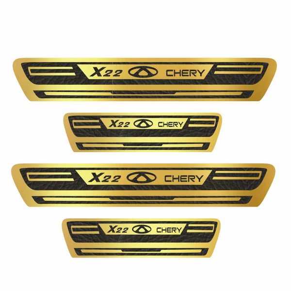 برچسب پارکابی خودرو کد A013 مناسب برای x22 chery بسته 4 عددی