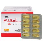 کپسول روغن ماهی 1000 امگا 3 کارن بسته 50 عددی