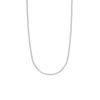 گردنبند طلا کم اجرت 18 عیار زنانه مریم اکرمی گلد گالری مدل پاپ کورن