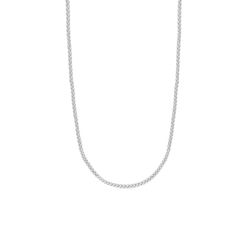 گردنبند طلا کم اجرت 18 عیار زنانه مریم اکرمی گلد گالری مدل پاپ کورن