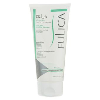 شامپو خیلی ملایم فولیکا مخصوص پوست سر حساس و خارش دار حجم 200 میلی‌لیتر