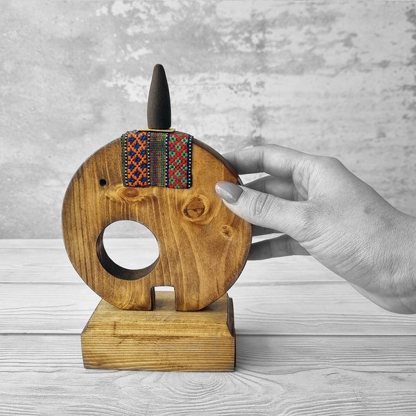 جاعودی چوبی طرح فیل