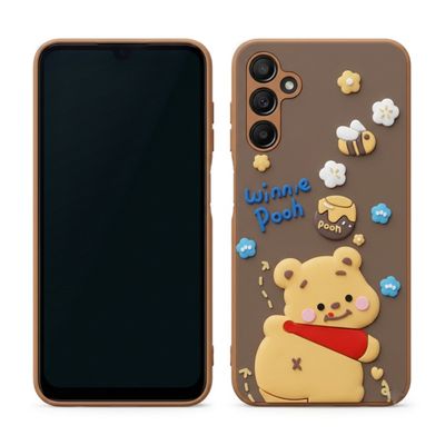 کاور مدل فانتزی طرح عروسکی Winnie Poo پو خرس مهربان مناسب برای گوشی موبایل سامسونگSamsung Galaxy A26