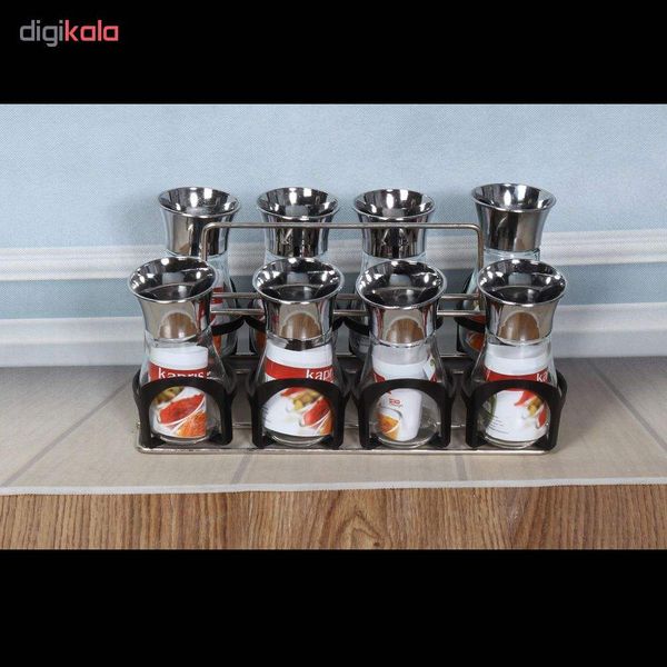 جای ادویه کاپریس مدل 604 مجموعه 8 عددی