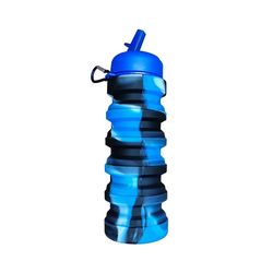 قمقمه مدل سیلیکونی تاشو گنجایش 0.5 لیتر
