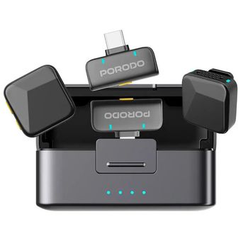 میکروفن یقه ای پرودو مدل PDLAMPHF75 با درگاه اتصال type-c