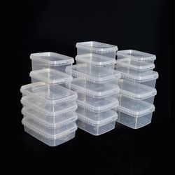 ظرف نگهدارنده پولاد پویش مدل فریزری و ماکروویوی کد 202 مجموعه 17 عددی