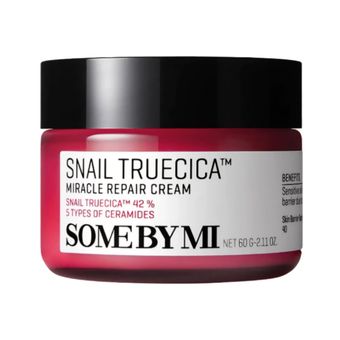 کرم ترمیم کننده سام بای می مدل حلزون snail truecica حجم 60 میلی لیتر