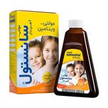 شربت مولتی ویتامین سانستول آهن دار کودکان 155 میلی‌لیتر | تقویت رشد و افزایش انرژی