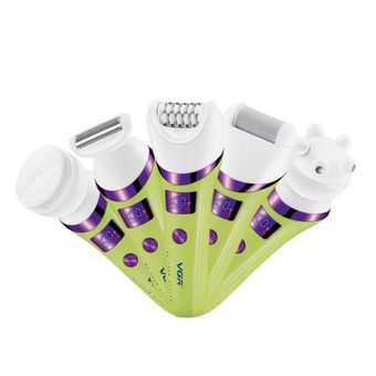 اپیلاتور وی جی ار مدل V-759 5in1 مجموعه 5 عددی
