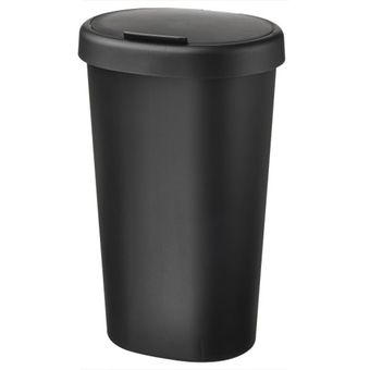 سطل زباله ایکیا مدل HÖLASS ظرفیت 8 لیتر مشکی