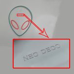 چراغ دیواری نئو دکو مدل آدم فضایی