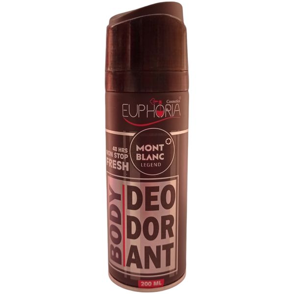 اسپری بدن ایفوریا مدل مونت بلک لجند حجم 200 میلی لیتر