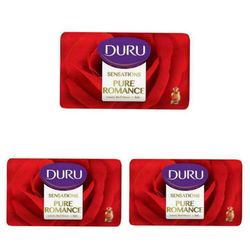 صابون شستشو دورو مدل PURE ROMANCE تحت لیسانس وزن90 گرم مجموعه 3 عددی
