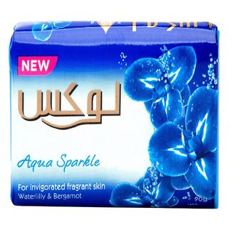 صابون شستشو لوکس مدل نیلوفر آبی و ترنج وزن 90 گرم بسته 6 عددی