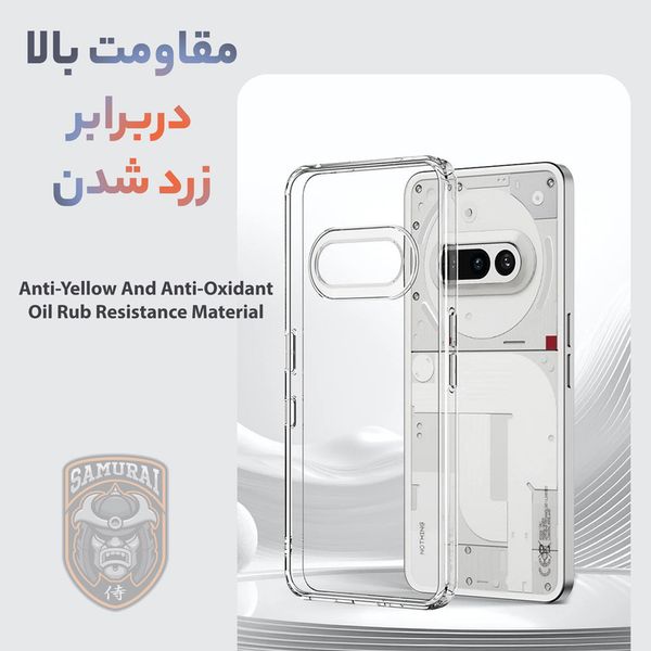کاور سامورایی مدل Specter مناسب برای گوشی موبایل ناتینگ فون 3a