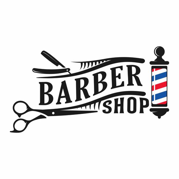 استیکر والتت مدل آرایشگاه مردانه کد 111
