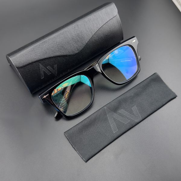 عینک محافظ چشم آلبرت وگ مدل S31109C2-1 Acetate Blue Control