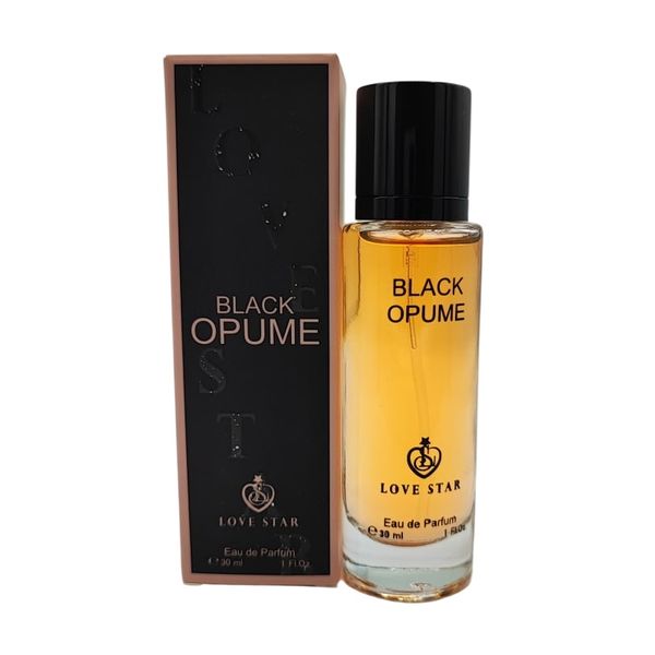 ادوپرفیوم زنانه لاو استار مدل بلک اوپیوم بله با رایحه گرم و تند حجم 30 میلیلیتر