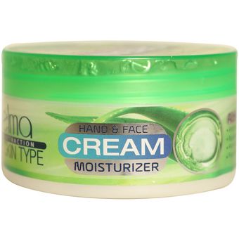 کرم مرطوب کننده تلما مدل آلوئه ورا و روغن بابونه حجم 200 میلی لیتر