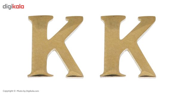 گوشواره میخی مارنا گالری حرف K