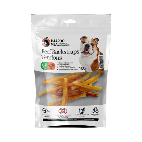 زردپی گاو هاپومیل / Beef backstraps tendons