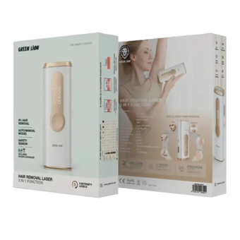لیزر موهای زائد گرین لاین GREEN LION HAIR REMOVAL LASER 3 IN 1 FUNCTION مدل GL-HR10
