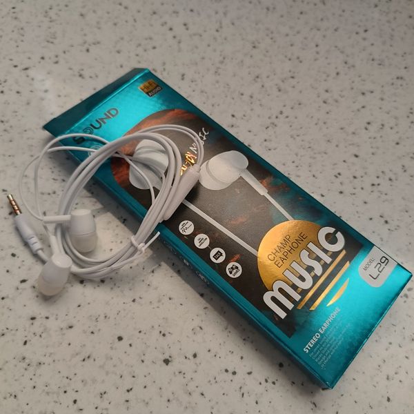 هندزفری سیمی مدل Music L29 با صدای استریو و کیفیت Hi-Fi