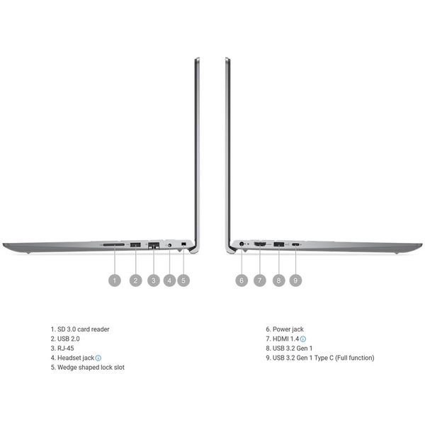 لپ تاپ 15.6 اینچی دل مدل Vostro 3530-i3 1305U-8GB DDR4 2666MHz-512GB SSD-IPS 120Hz-Backlit