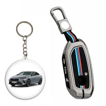 کاور ریموت و سوئیچ خودرو کالانیکس مدل COV-BMW-100708 طرح فلزی مناسب برای بی ام دبلیو 225L به همراه جاسوئیچی